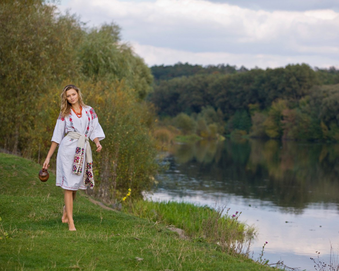 Nude girl Slavic women in Shymkent